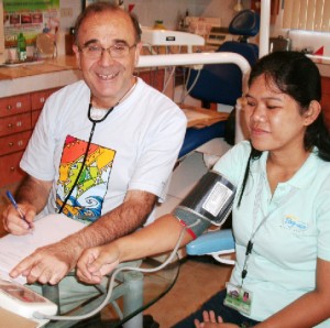 Dr. Giuseppe Poidimani dedicatedly helped us in medical consultations of children and families for 3 months. In between the consultations, he also helped us in the Italians translations of our children’s letters where he confessed that oftentimes he gets teary-eyed for reading the letters.
