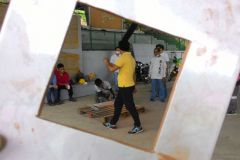 Tile setting (Skills development)