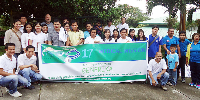 Pag-asa’s 17th Medical Mission in cooperation with Generika Pharmacy