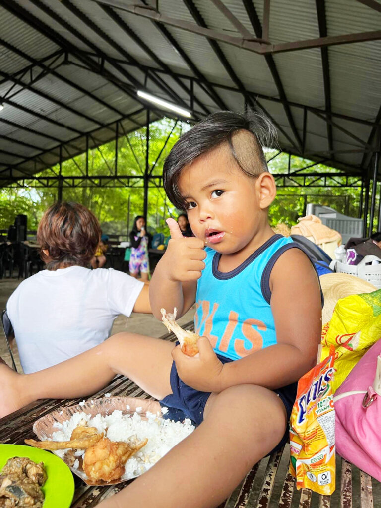 Our child in last month’s summer outing.